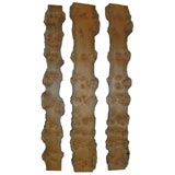 set of three slabs of myrtle wood