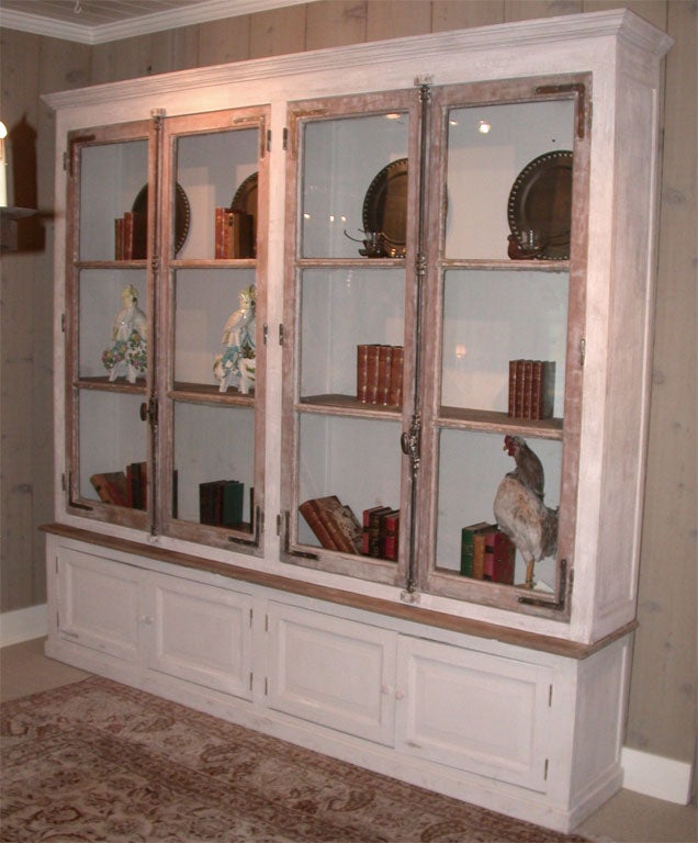 19th Century Fabulous Large Bakery Cabinet