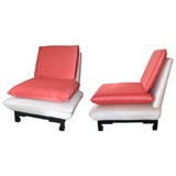 Pair of Lounge Chairs Attributed to James Mont
