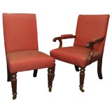 Gillows High Backed Dining Chairs