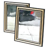 Antique Pair French Classical Mirrors