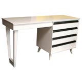 STUNNING  MODERNIST  DESK BY BAUMRITTER NEW YORK