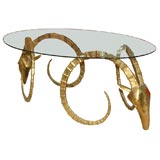 Art Deco Bronze Table by Chervet Signed and Numbered