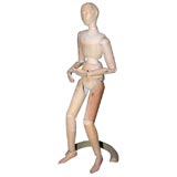 Early 20th Century Articulated French Mannequin