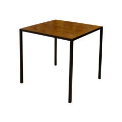 Burl Wood Square Side Table Burl Wood Square Side Table