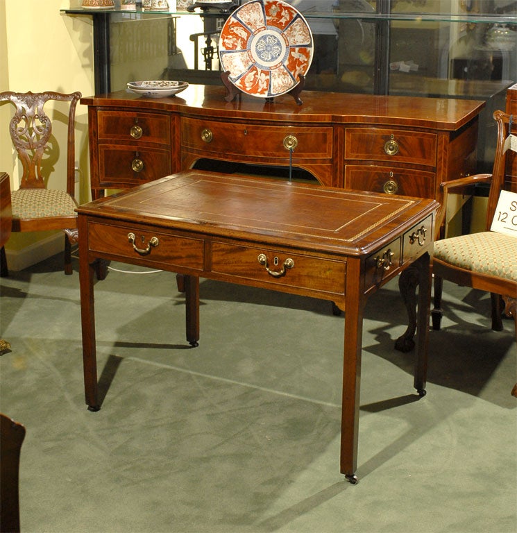 19th c. Mahogany Writing Table, c 1820