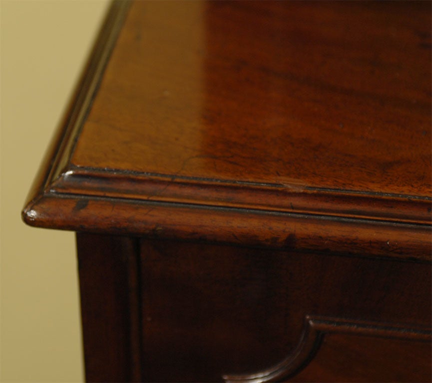 George III Period Mahogany Secretary Bookcase For Sale 1