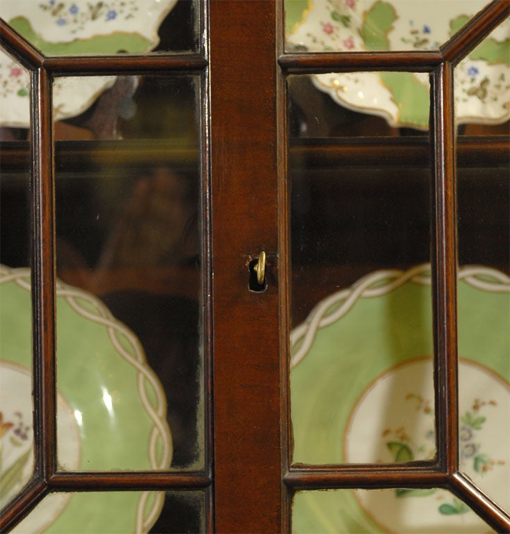 George III Period Mahogany Secretary Bookcase For Sale 2