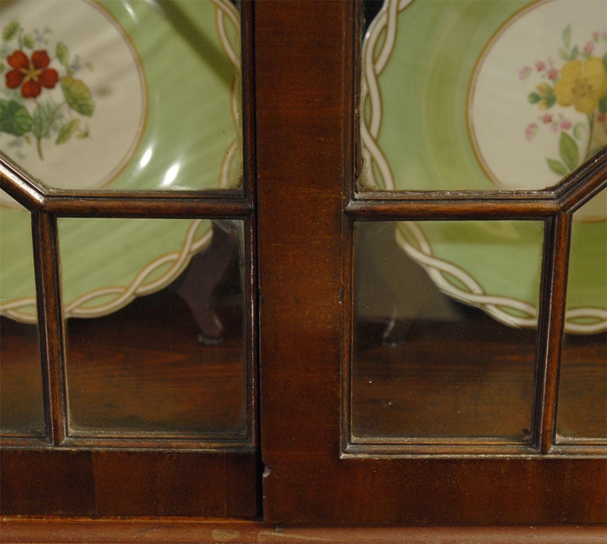 George III Period Mahogany Secretary Bookcase For Sale 3