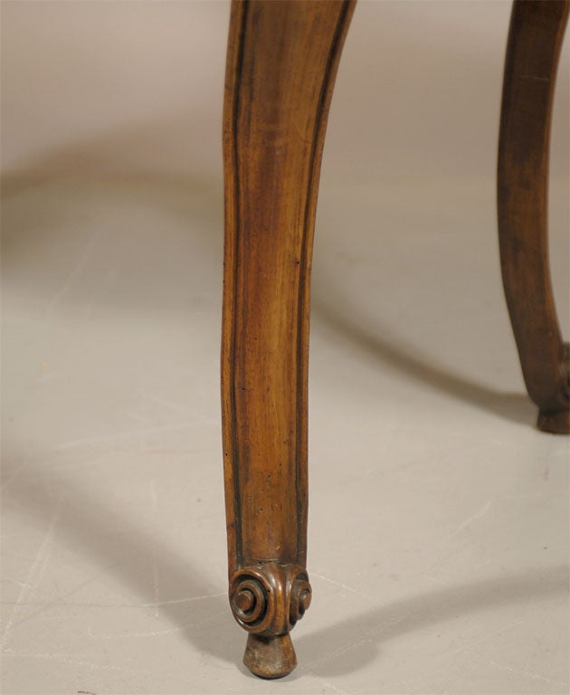 French Louis XV Period Walnut Console from Provence, circa 1760 For Sale