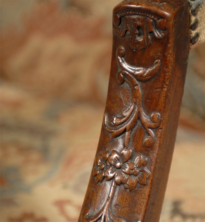 George III Gainsborough Arm Chair in Mahogany, c. 1760 3