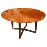 Used Custom  Flame Mahogany Dining Table