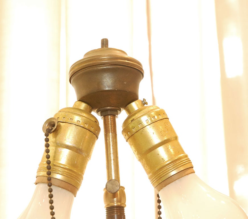 Pair of Early Roman Marble Columns Mounted as Lamps In Excellent Condition In Los Angeles, CA