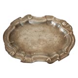 Antique 19THC PEWTER TRAY