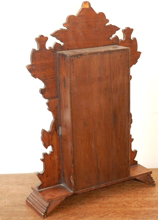 19THC VICTORIAN  GINGER BREAD  MANTEL  CLOCK 1