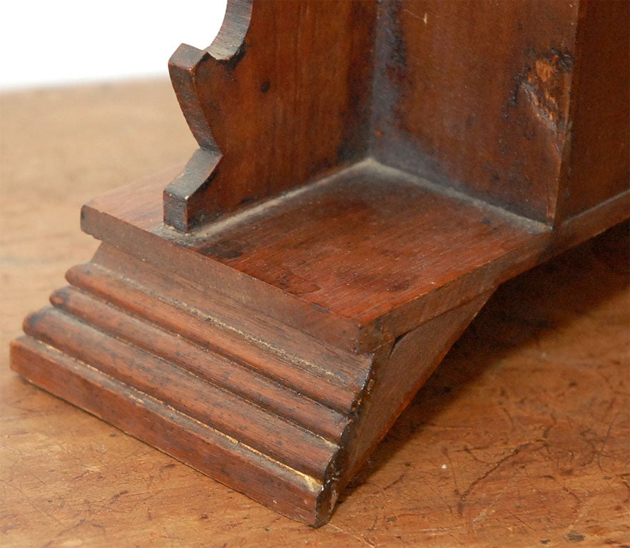 19THC VICTORIAN  GINGER BREAD  MANTEL  CLOCK 2
