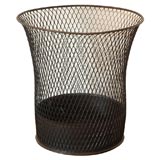 1925 BLACK WASTE BASKET