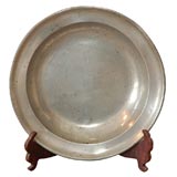 Antique 19THC PEWTER BOWL