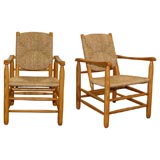 Charlotte Perriand Armchairs Charlotte Perriand Armchairs