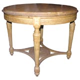 A Swedish Gustavian pine center table