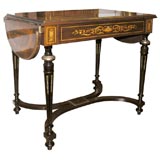 Louis XVI style rosewood rectangular table