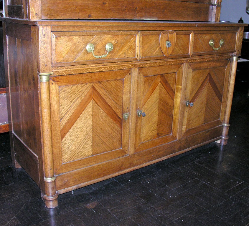 19th Century oak cabinet
