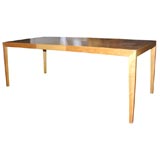 Extension birch dining table, mfg. Knoll-1950-1956