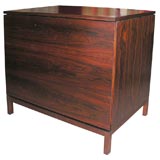 Rosewood Florence Knoll 3 drawer chest-1950's