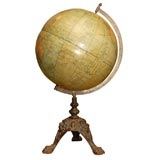 Carved Bronze-footed Globe
