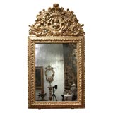 MONUMENTAL SPANISH REGENCE GILTWOOD MIRROR 1