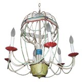 Vintage Hot Air Balloon Chandelier