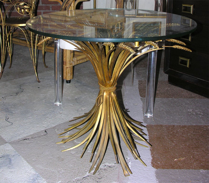 Tall  Sheaf of  Wheat  Table