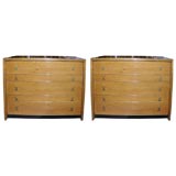 Vintage Pair Paul Frankle Chests