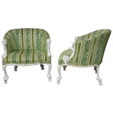 Pair of Fantasy Rope and Tassel Armchairs