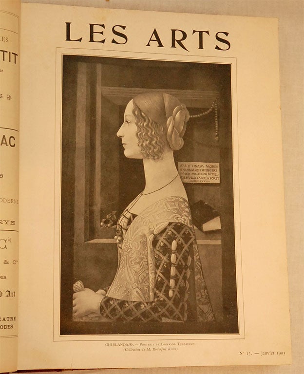 Les Arts monthly antique magazines 3