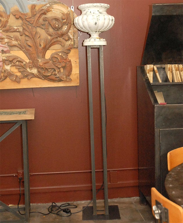 Pair of  Vase Lamps by Francine Villier-Levy