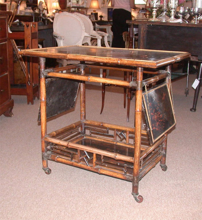 Antique Bamboo Trolley