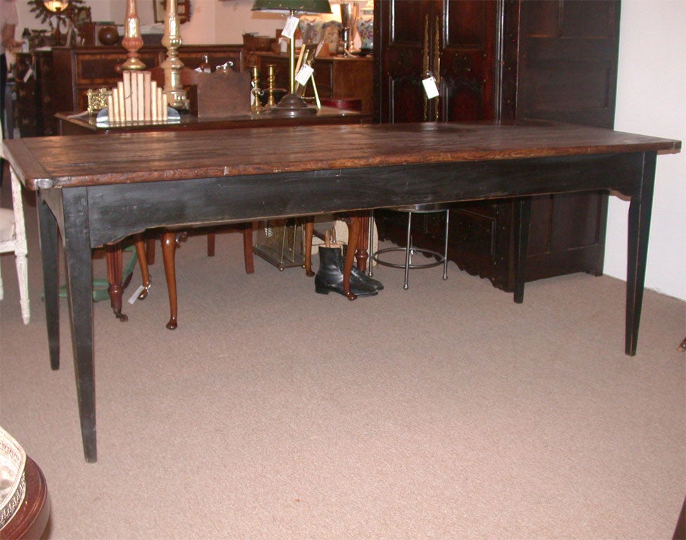Antique French Pine Farmhouse Table