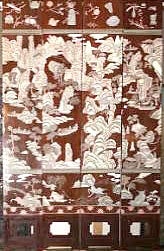 Four Panel Coromandel Screen