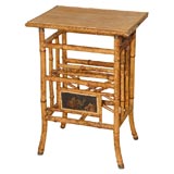 English Bamboo Canterbury Table