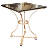 Gilt Iron Side Table