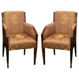 Pair of Chairs by LaHalle