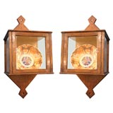 Pair of Glazed Display Boxes
