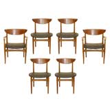 Alan Gould for Lane Dining Chairs