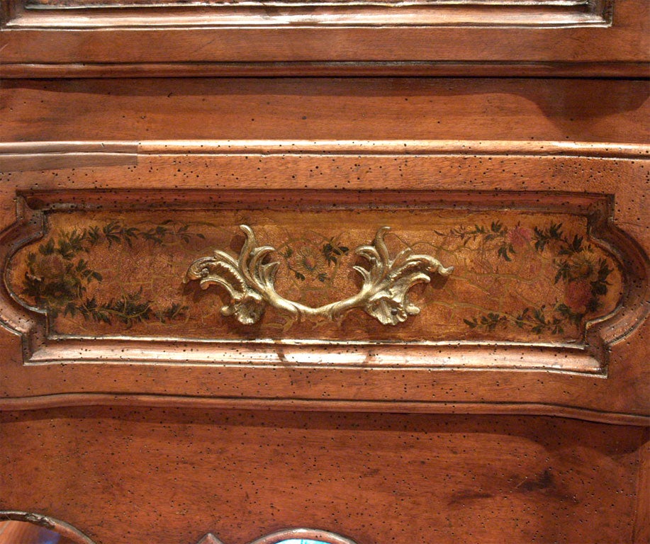Louis XV, French Commode with Vernis Martin Painted Panels 1