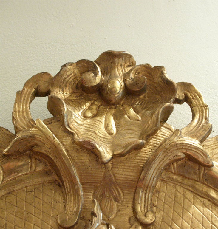 PERIOD REGENCE GILTWOOD MIRROR For Sale 1