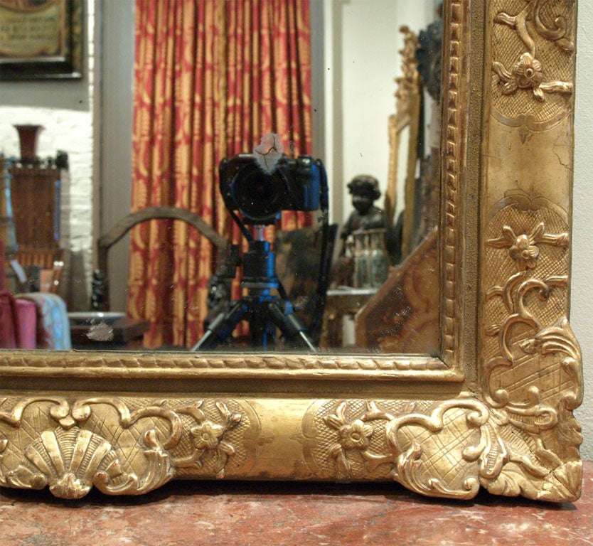 PERIOD REGENCE GILTWOOD MIRROR For Sale 2