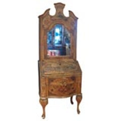 Venetian Secretary Bookcase 11