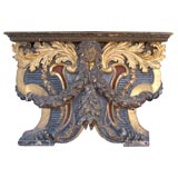 Large Parcel Gilt Carved Fragment