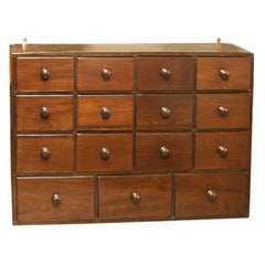 Antique spice drawer apothecary